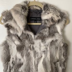 ADRIENNE LANDAU Grey White Multi Shade, Size S